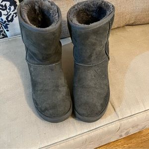 UGG Classic boot in grey size 8. Previously worn.